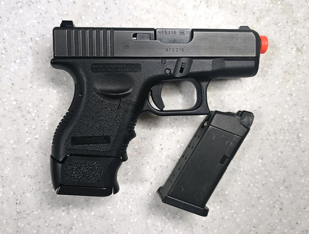 마루이 glock26 gbb 핸드건 이미지