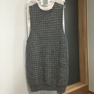 KUHO 구호 23 알파카 짜임 롱 베스트 S 이미지