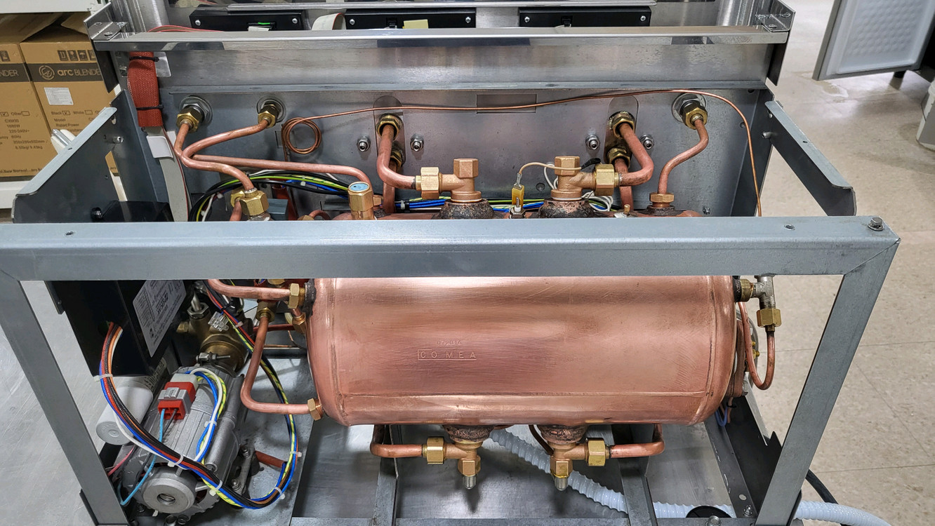 누오바 8B 피렌체 커피머신 시그마전자동그라인더 포함 이미지