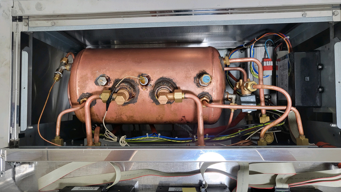 누오바 8B 피렌체 커피머신 시그마전자동그라인더 포함 이미지