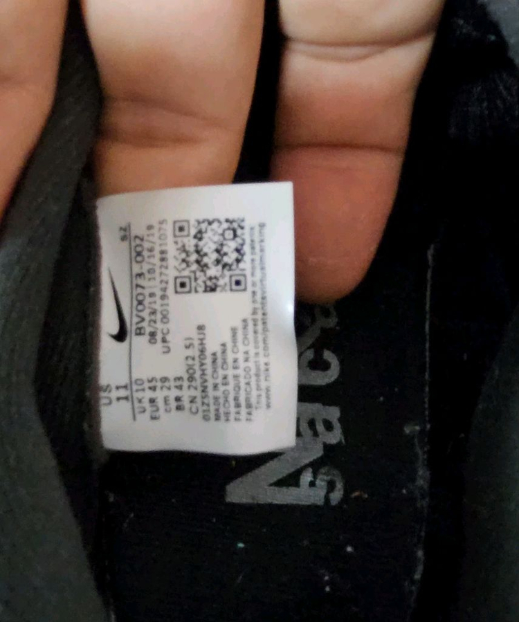 나이키 LD 와플 사카이 블랙 290mm 이미지