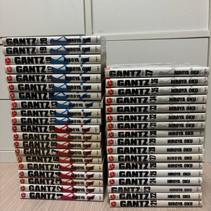 간츠 만화책 전권 소장용(1-37) 이미지