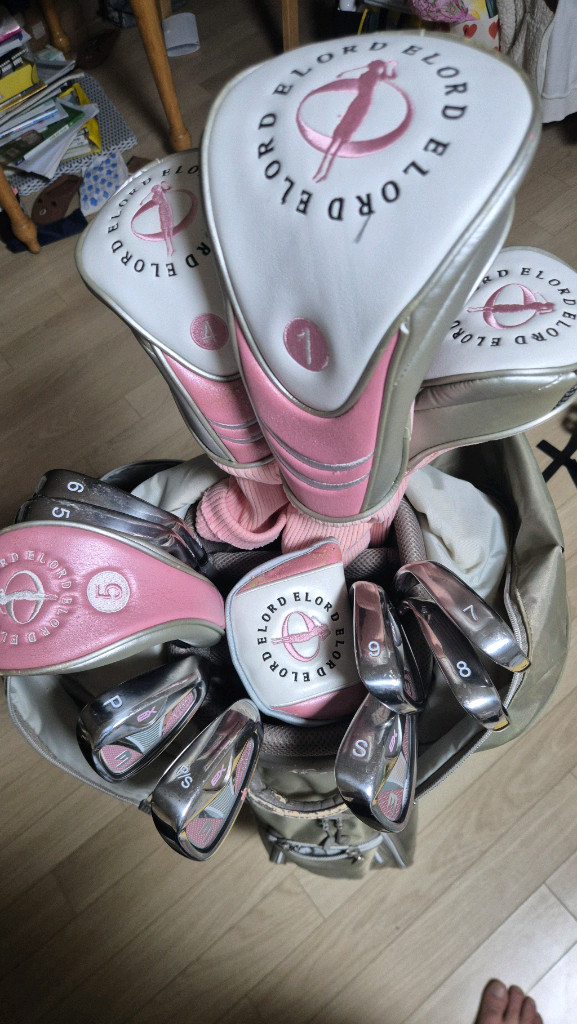 여성용 골프채 풀세트 엘로드ex3 이미지