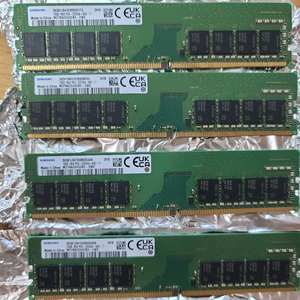 삼성 ddr4 16gb 3200 단면램 2개 이미지
