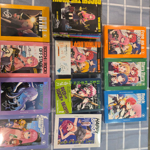 봇치더록 만화책 미개봉 일괄 이미지