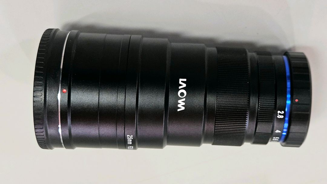 신품급> 라오와 LAOWA 25mm F2.8 5X MACRO 마크로 소니용 곤충사진 확대사진 이미지