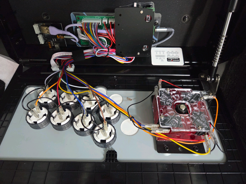 ps5 메이크스틱 프라임 판매합니다 무릎레버 이미지