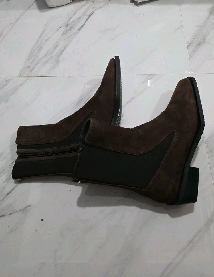 시스템 스웨이드 앵클부츠 38 이미지