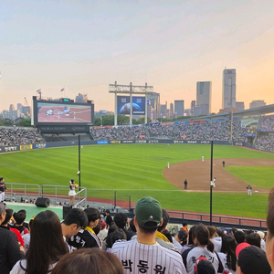 4/28 삼성 두산 219구역 오렌지석 연석 이미지