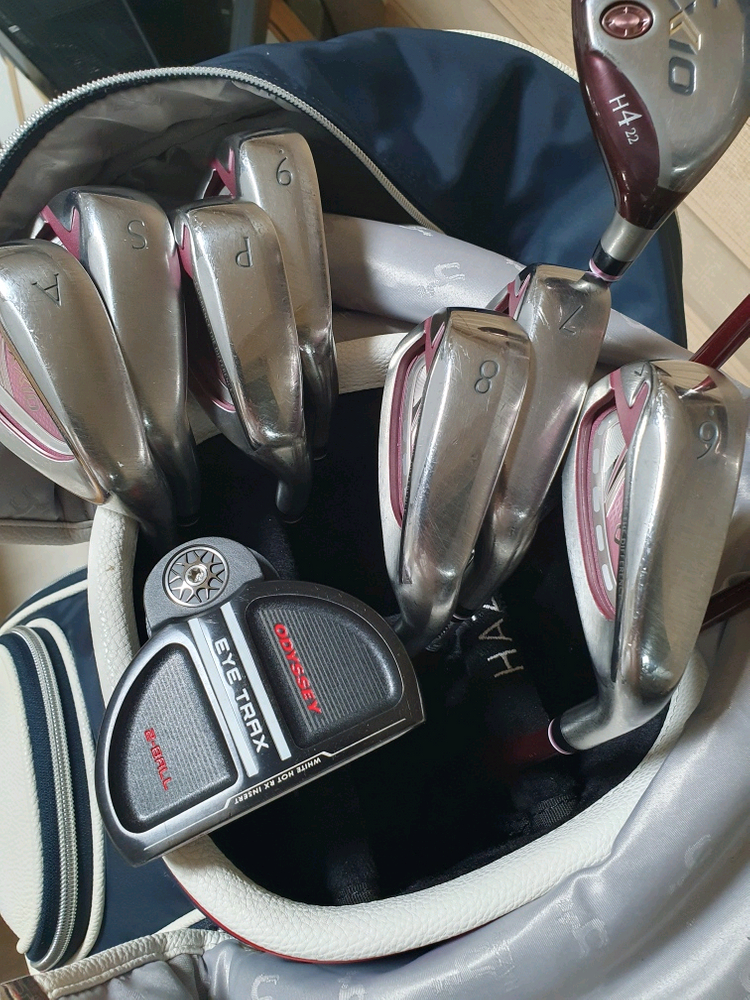 여성젝시오 골프채 1200k 정품 풀세트 팝니다 이미지