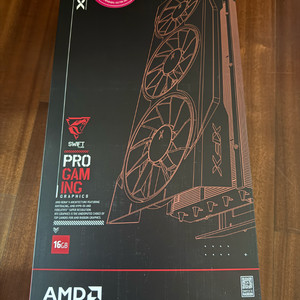 xfx9070xt 그래픽카드 이미지