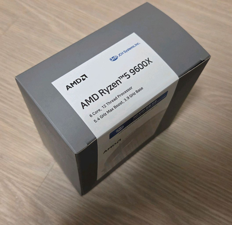 amd 라이젠 9600x 정발 미개봉 이미지