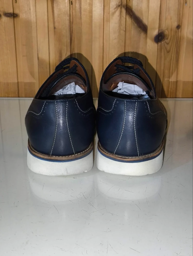 8 270mm 테스토니 네이비 윙팁 더비슈즈 구두 j5134 이미지