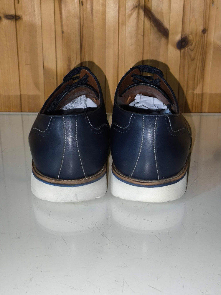 8 270mm 테스토니 네이비 윙팁 더비슈즈 구두 j5134 이미지