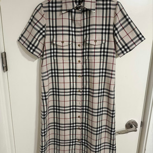 55~66 버버리 런던 노바체크 셔츠 원피스 이미지