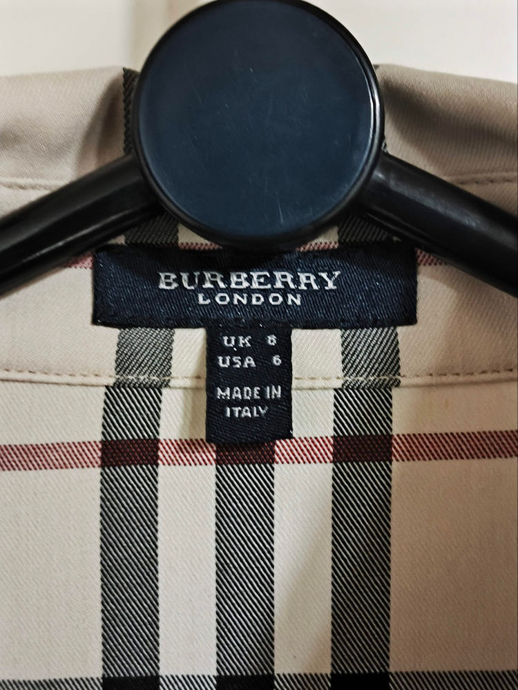 55~66 버버리 런던 노바체크 셔츠 원피스 이미지