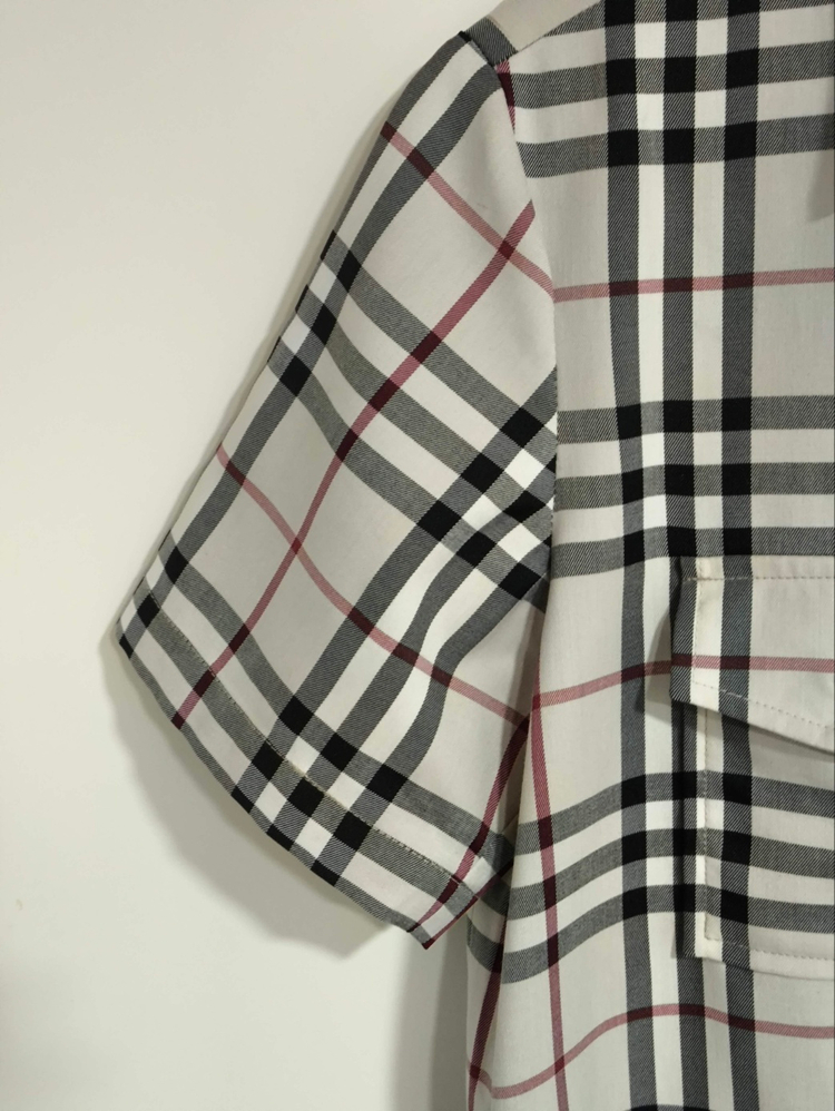 55~66 버버리 런던 노바체크 셔츠 원피스 이미지