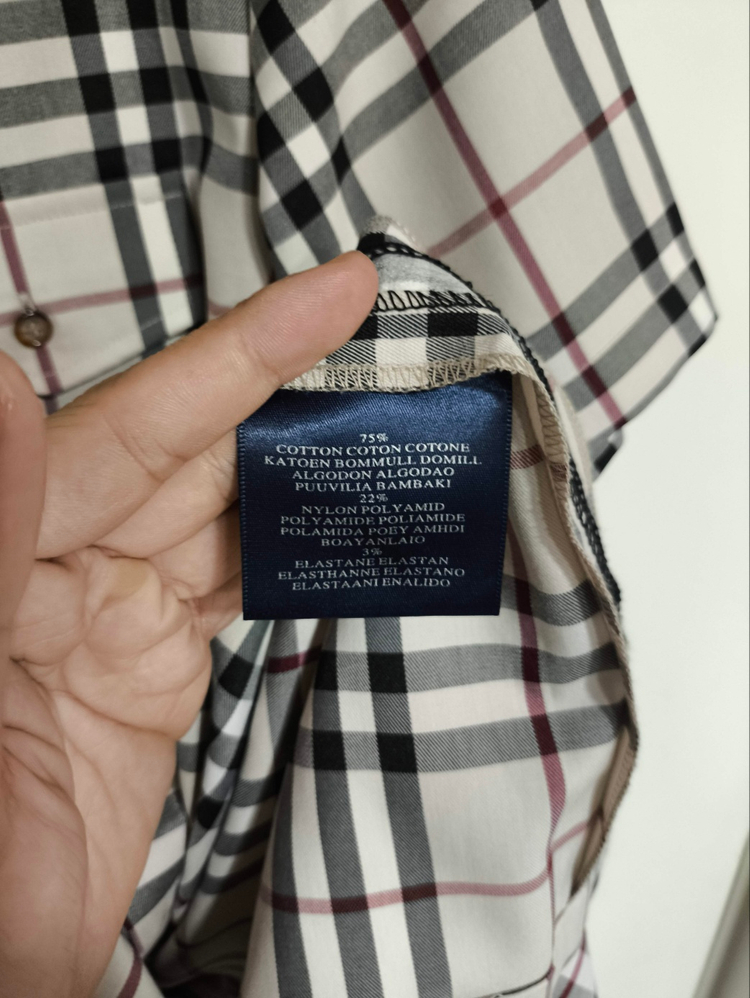 55~66 버버리 런던 노바체크 셔츠 원피스 이미지