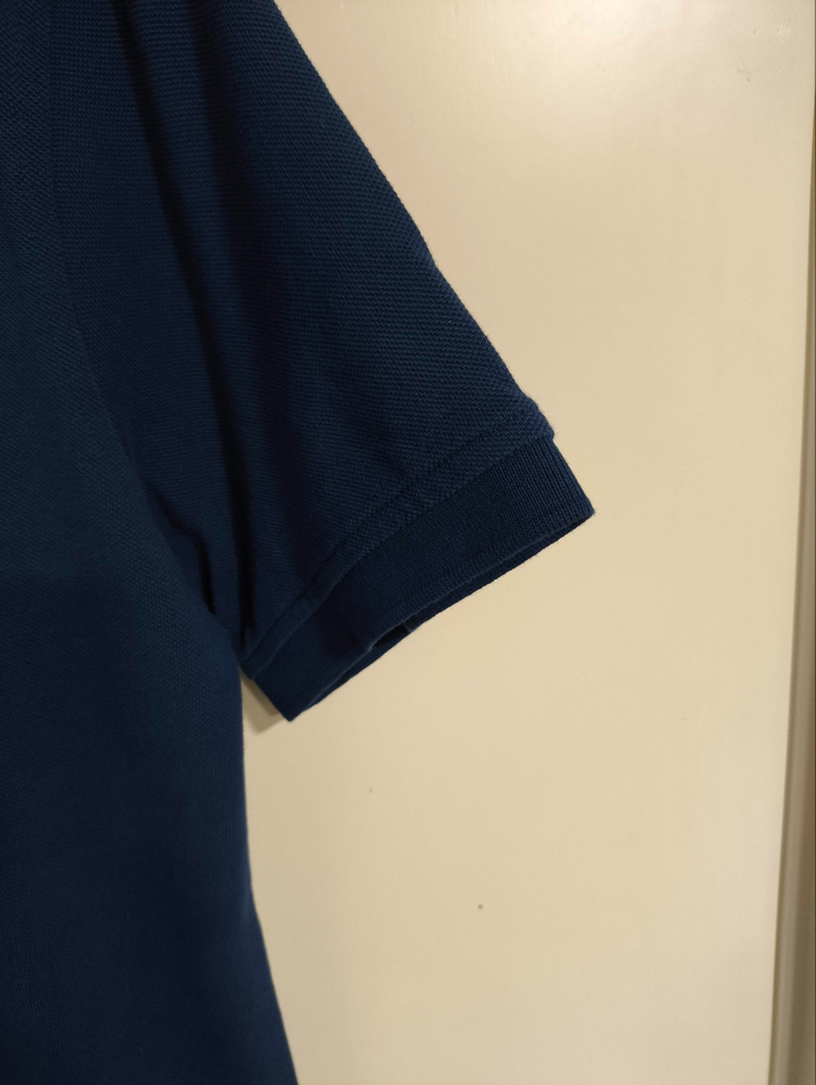 버버리 브릿 네이비 피케 반팔 카라티셔츠 이미지