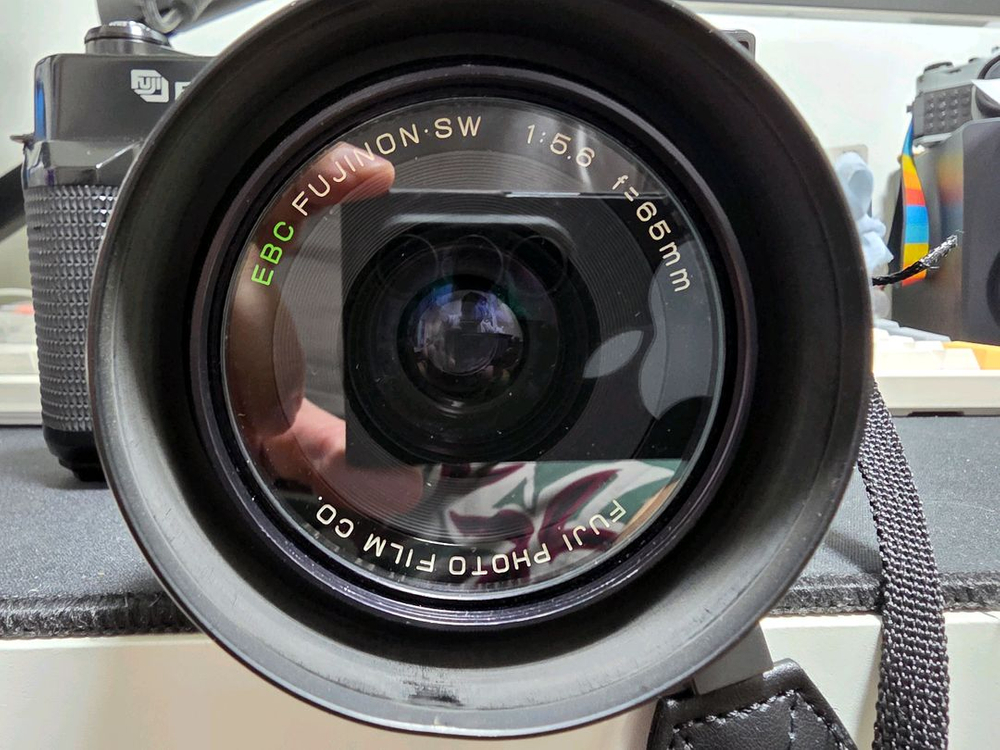 중형 필름 카메라 후지 GSW690ii (텍사스 라이카) 팝니다. 이미지