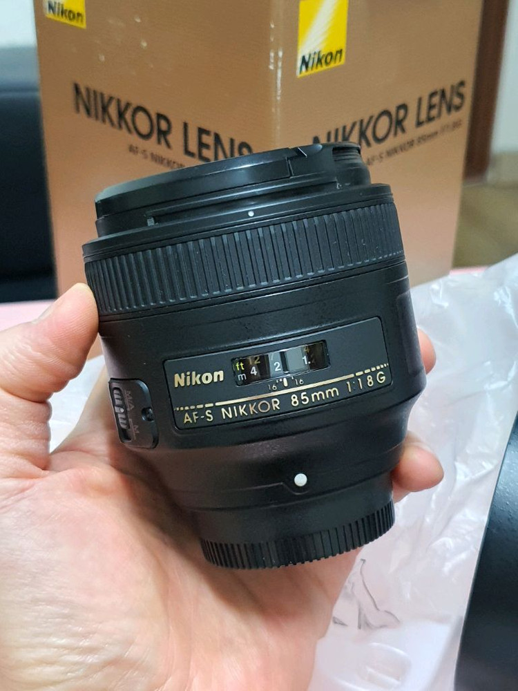 니콘 85mm F1.8G 풀박 필독 이미지