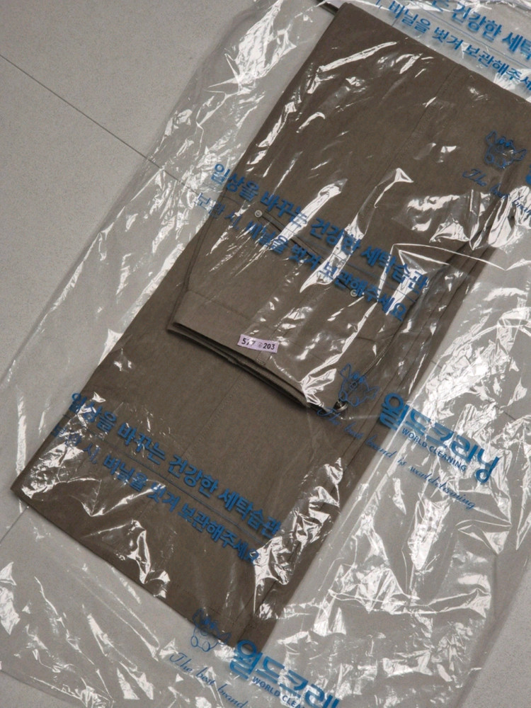 모한 코튼 와이드 팬츠 TFF COTTON WIDE FLARE TROUSERS 이미지