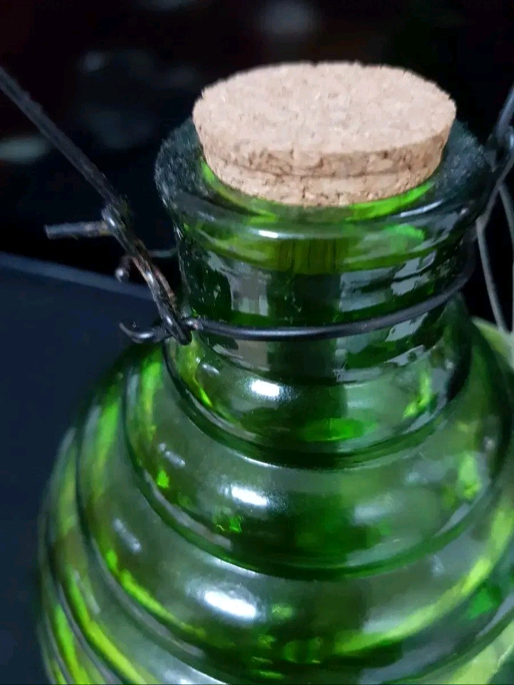 앤틱캐민크스타일 유리병 유리화병 이미지