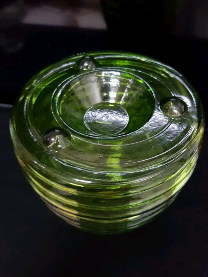 앤틱캐민크스타일 유리병 유리화병 이미지