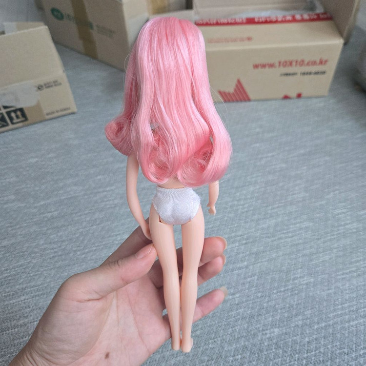 핑크 포니테일 키라 팝니다 이미지