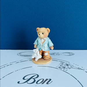 1991년작 Cherished Teddies <제레미> 테디베어 피겨린 이미지