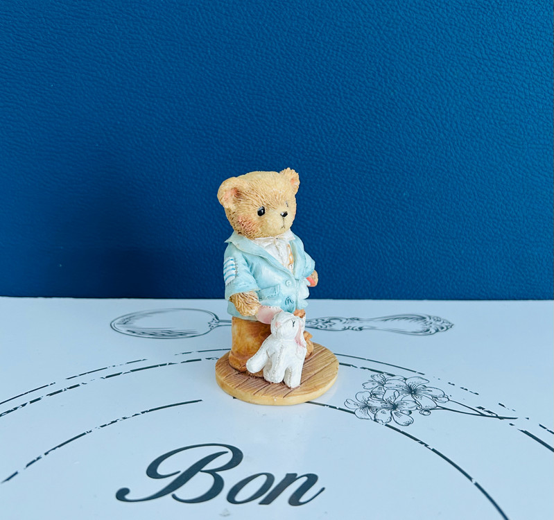 1991년작 Cherished Teddies <제레미> 테디베어 피겨린 이미지