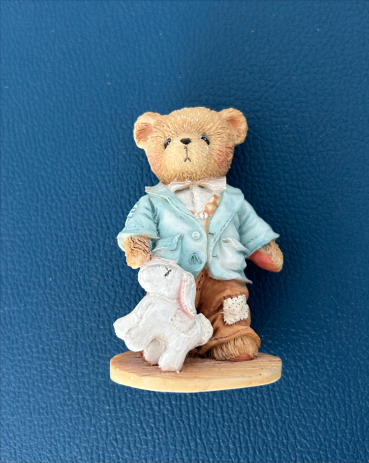 1991년작 Cherished Teddies <제레미> 테디베어 피겨린 이미지