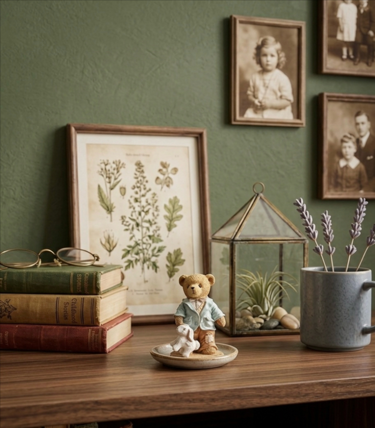 1991년작 Cherished Teddies <제레미> 테디베어 피겨린 이미지