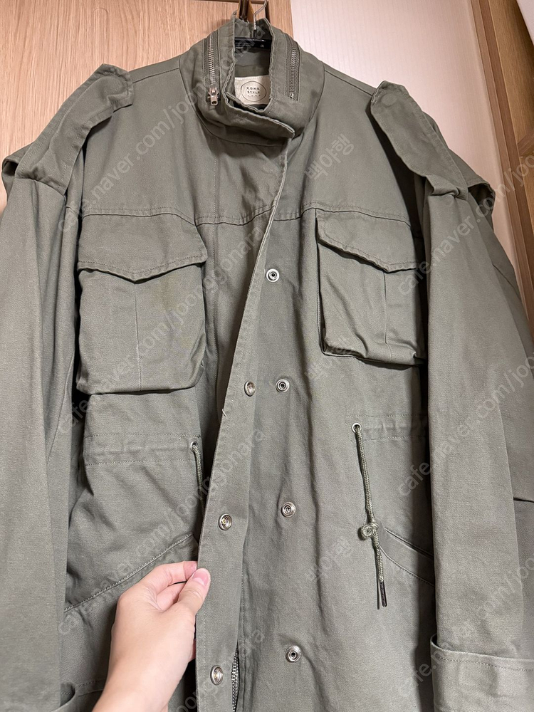 콩스타일 야상/야상쟈켓/유명쇼핑몰/여자야상/롱야상 이미지