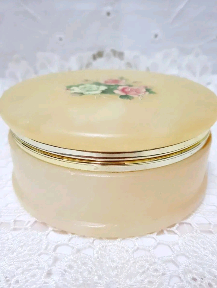 이태리천연석 장미꽃보석함 보관함 장식품 이미지