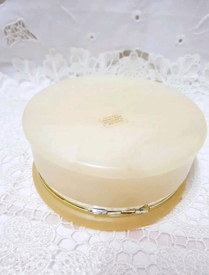 이태리천연석 장미꽃보석함 보관함 장식품 이미지