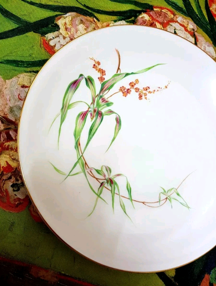 바바리아접시 오리지널마크 독일빈티지 이미지