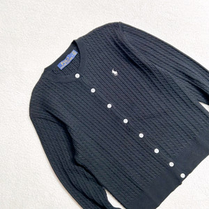 폴로 우먼 잔케이블 가디건 이미지