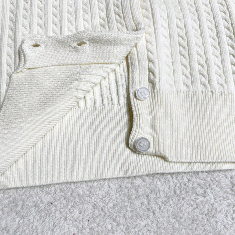 폴로 우먼 잔케이블 가디건 이미지