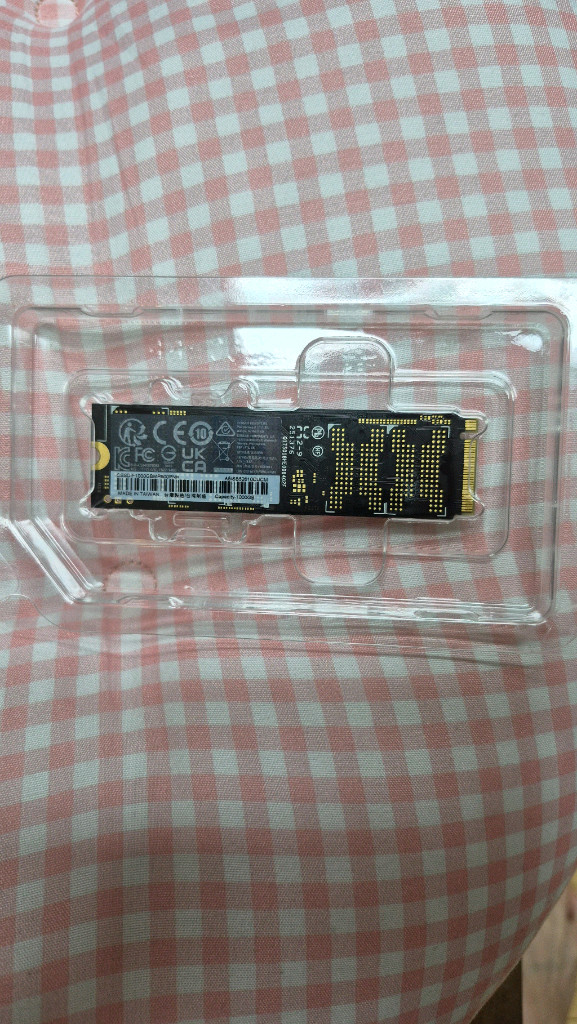 커세어 MP600 PRO gen4 NH M.2 NVMe SSD 1TB 팝니다 (컴스빌제품) 이미지