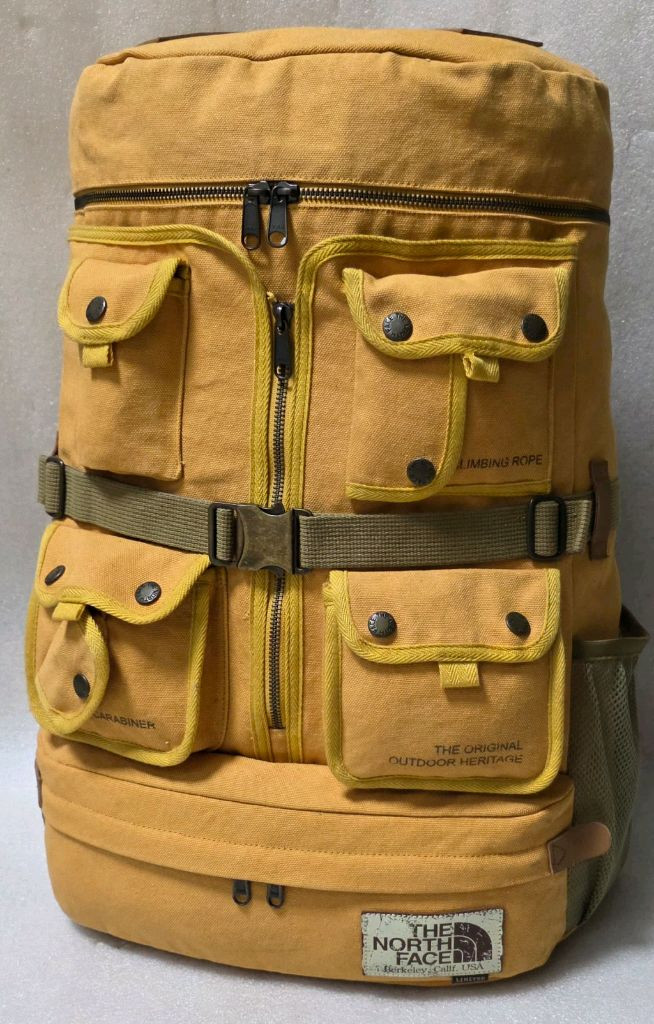 노스페이스 NORTH FACE 헤리티지 스퀘어 백팩 한정판 빈티지 가방 이미지