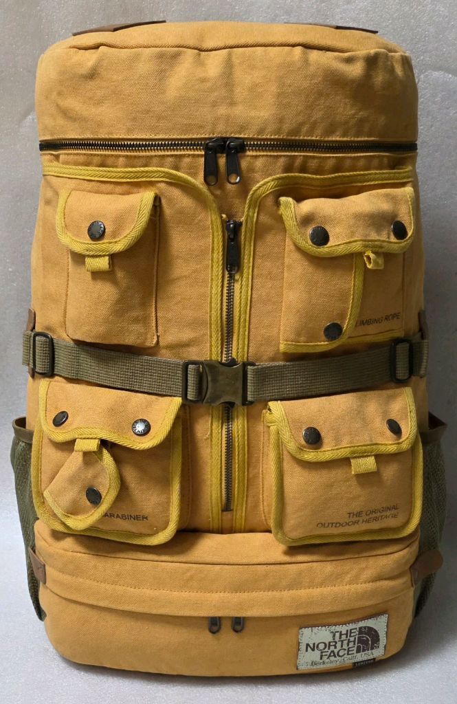 노스페이스 NORTH FACE 헤리티지 스퀘어 백팩 한정판 빈티지 가방 이미지