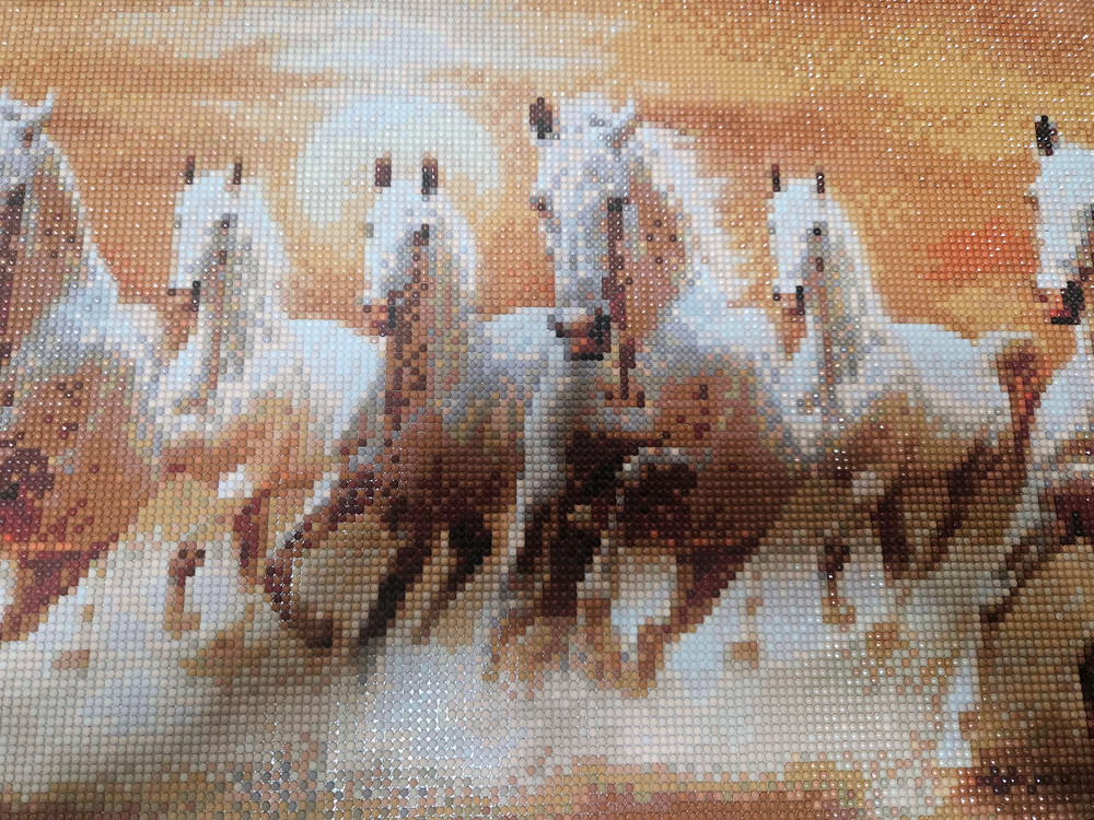 보석십자수 칠마도 완성수 원단형 이미지