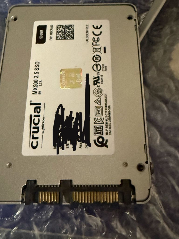 ssd mx500 500gb 이미지