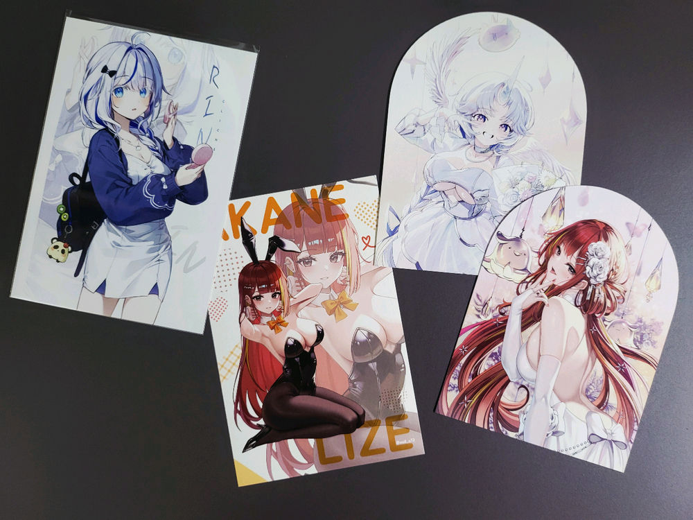 급처) 스텔라이브 비공식 아크릴 스탠드, 지류 굿즈 일괄 이미지