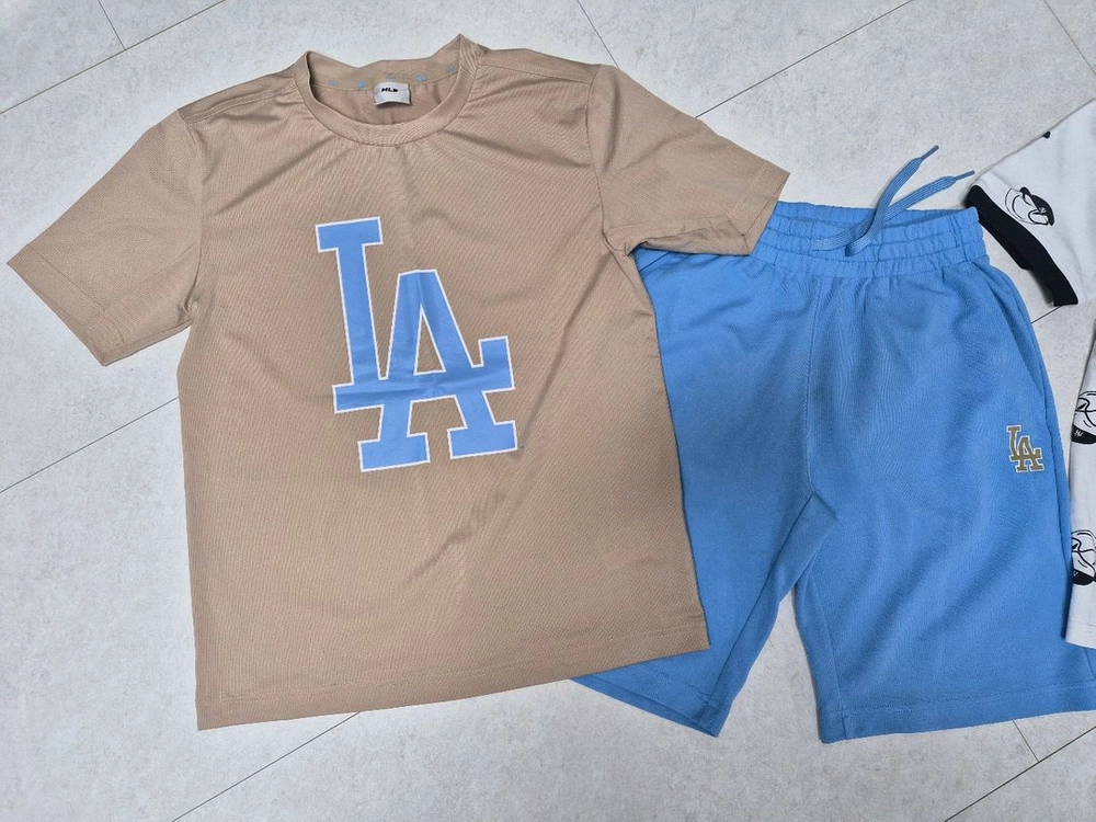 mlb 155 남아 반팔상하복 일괄 이미지