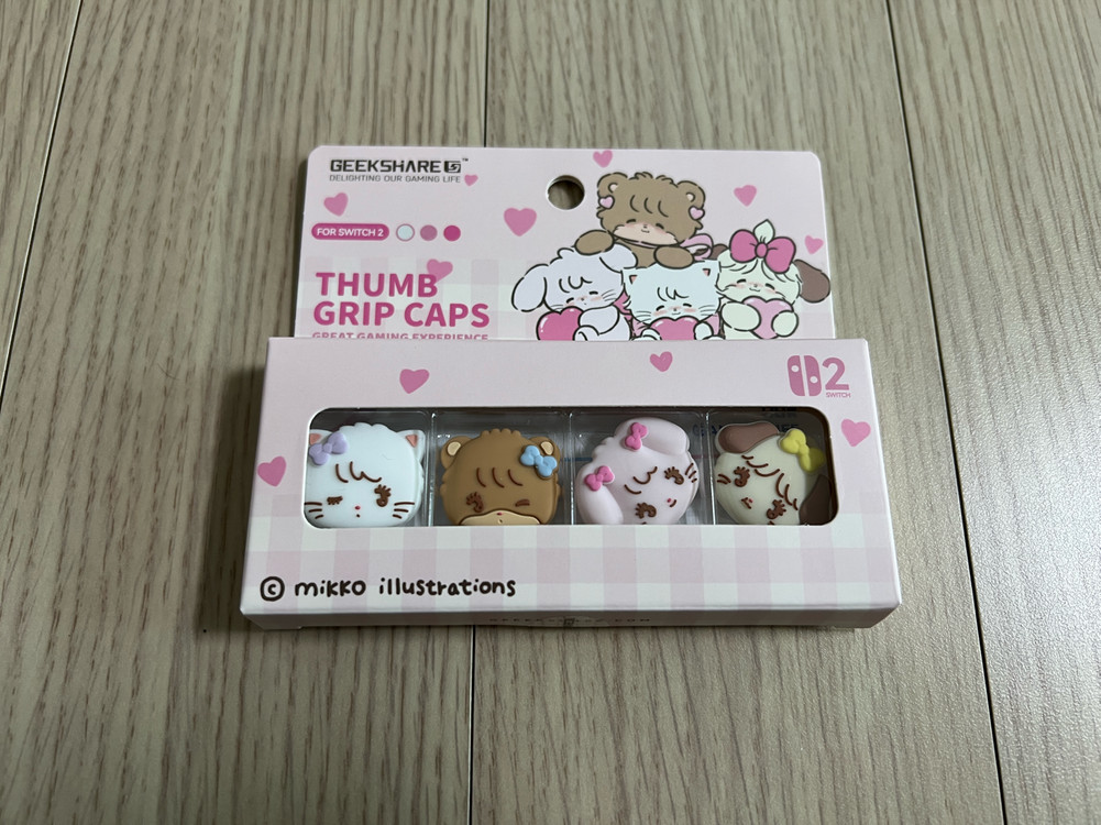 닌텐도 스위치2 조이콘 조이스틱 커버 세트 이미지