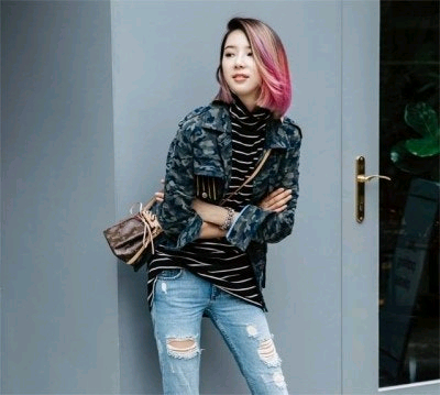 (미착용) 듀엘 dewl 정품 밀리터리 야상 빈티지 자켓 여성 이미지