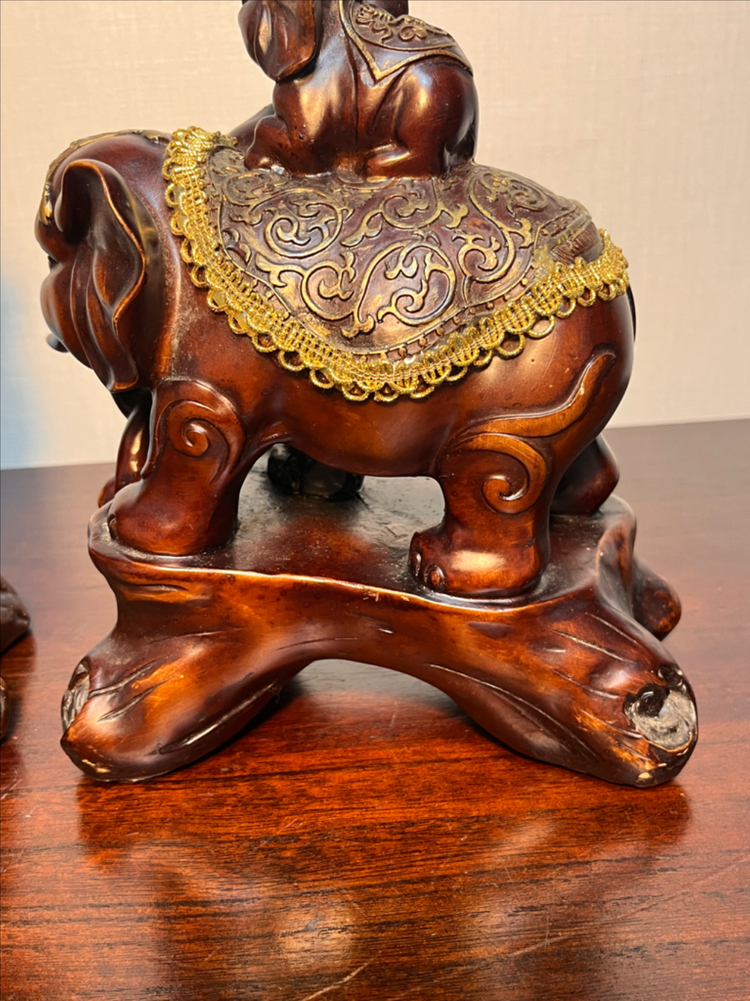 코끼리 조각상 (납복, 왕재) 이미지