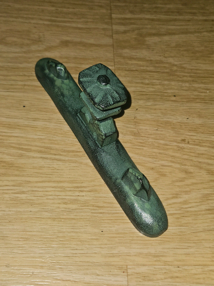 [희귀/무쇠] 묵직한 존재감, 일본 남부철기() 주물 문진() - 578g 이미지